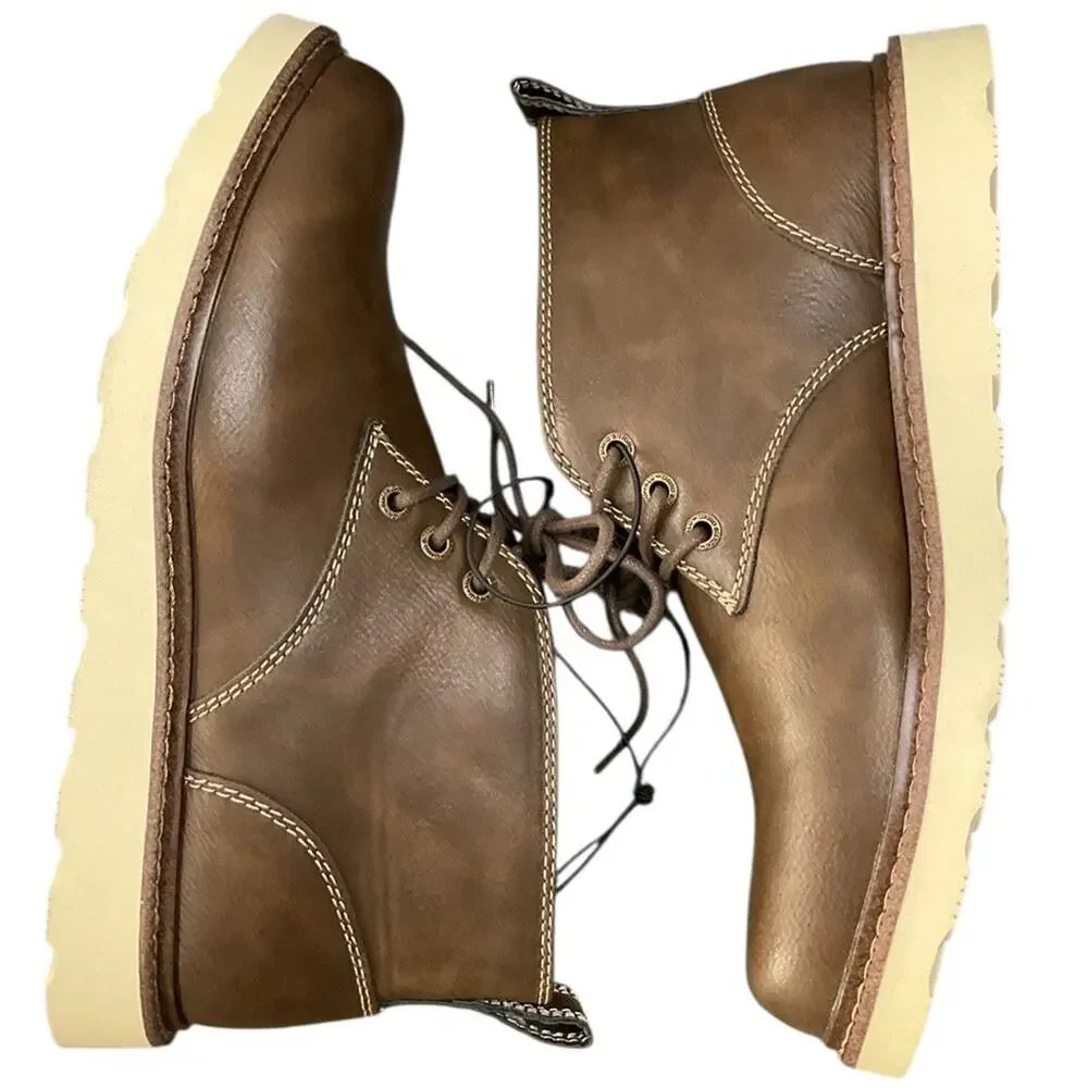 Buffalo David Bitton Men's Brown Chukka Boots Size 9 NEW NIB
